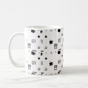 Mug Illustrations de retrait de la coupe de café chaud