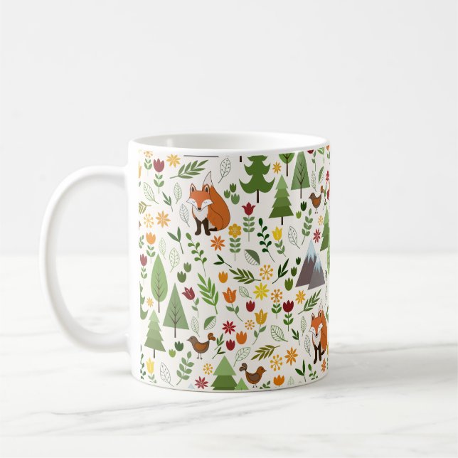 Mug Illustrations de style scandinave sur Crm Rpt Ptn (Gauche)