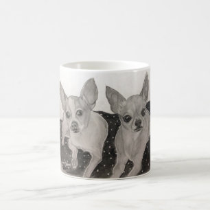 Mug Illustrations originales d'amis de chiwawa