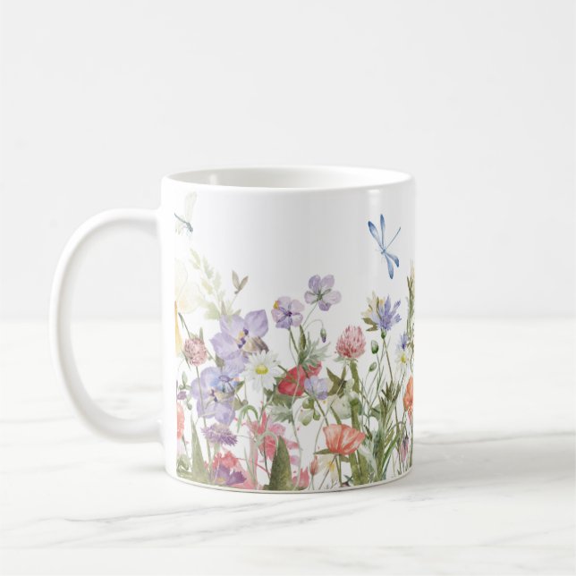 Mug Illustré à la main (Gauche)