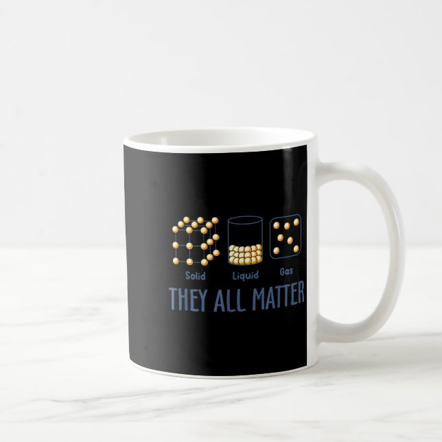 Mug Ils Amusant Science Solide Liquide Gaz Tous (Droite)