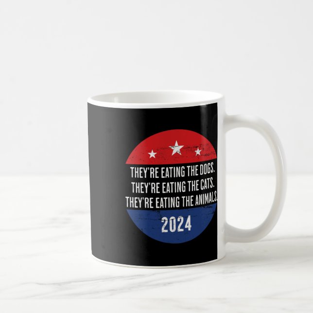 Mug Ils mangent Les Chiens Ils mangent Les Chats Tru (Droite)