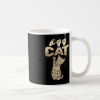 ILY Cat ASL Geste main sourde perte d'audition