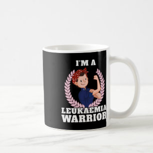 Mug I'm A Leukemia Warrior Leukemia Sensibilisation à