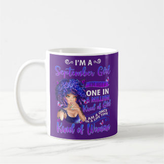 Mug I'm a September Girl Women A Queen Was Born In