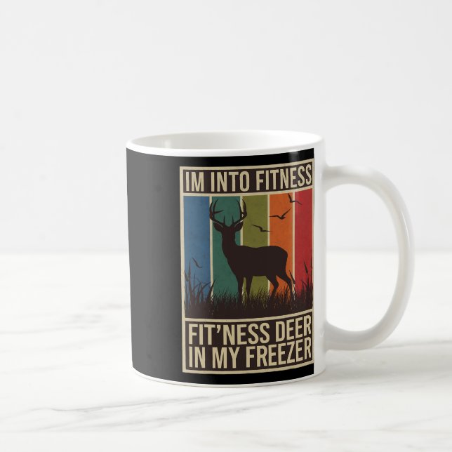 Mug Im Dans Fitness Fit Ness Deer Freezer Hommes Femme (Droite)