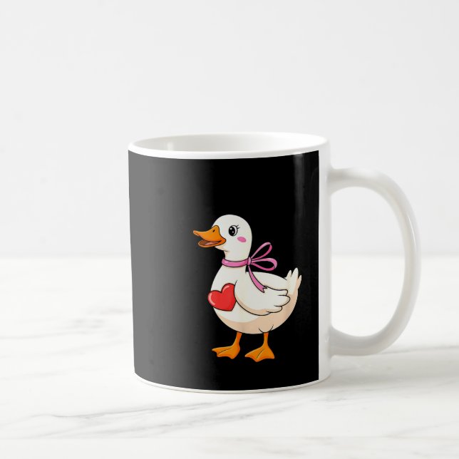 Mug I'm Goosey For You Coquette Valentine Goose  (Droite)