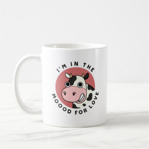 Mug I'm in the Moood For Love Funny Cow Pun