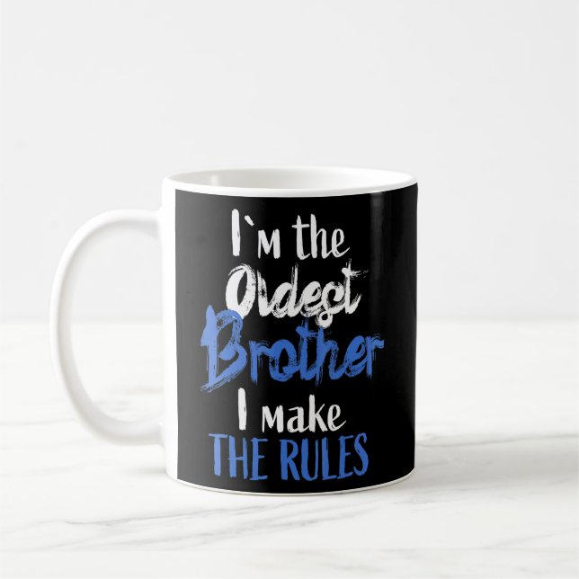 Mug Im Le Frère Le Plus Âgé - Citation De Rivalence Fi (Gauche)