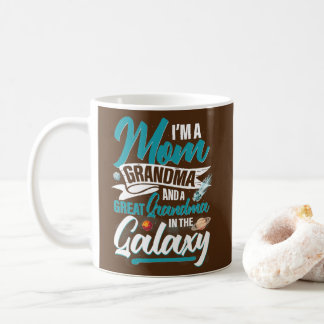 Mug I'm Mom Grandma and Cute Great Grandma Funny