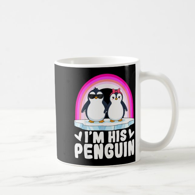 Mug Im Son Pingouin Couple Écores Valentine Amour Ente (Droite)