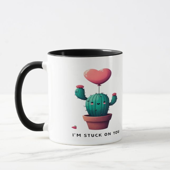 Mug Im Stuck On You Timeless Romantic Style  (Gauche)