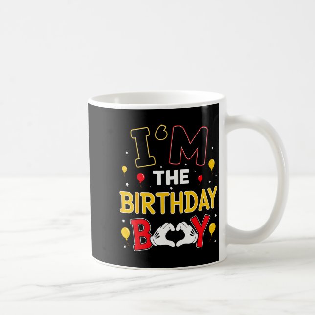 Mug I'm The Birthday Boy Matching Family Birthday Part (Droite)