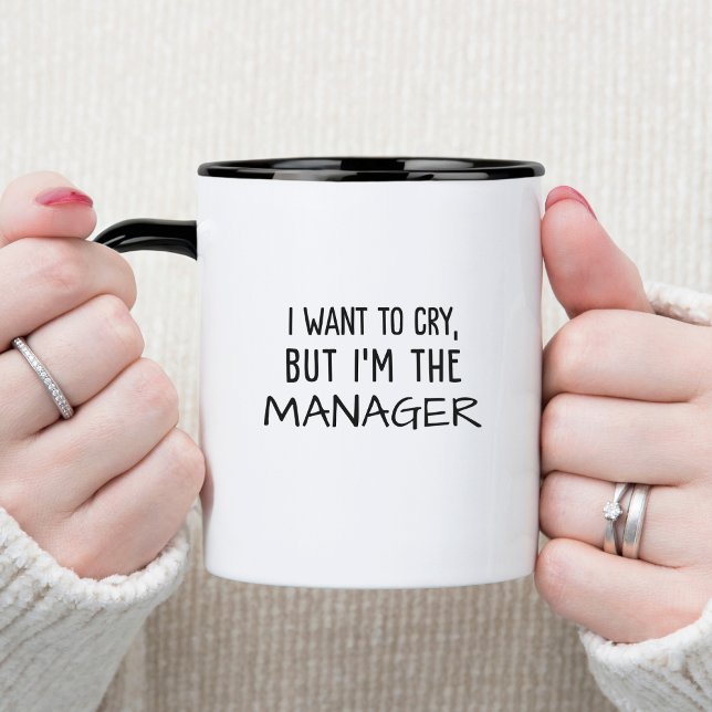 Mug I'm The Manager Funny Office Coworker Humor (Créateur téléchargé)