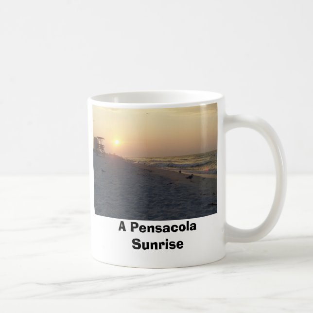 Mug Image 003, un lever de soleil de Pensacola (Droite)