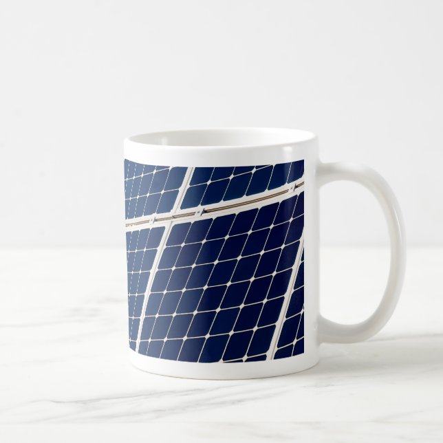 Mug Image amusante d'un panneau solaire (Droite)