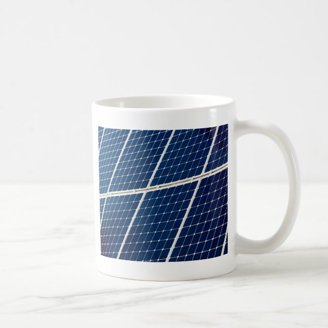 Mug Image amusante d'un panneau solaire (Droite)