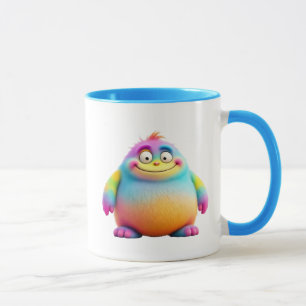 Mug Image d’un monstre rigolo et tout coloré.