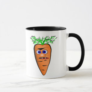 Mug Image de carotte végétale de dessin animé
