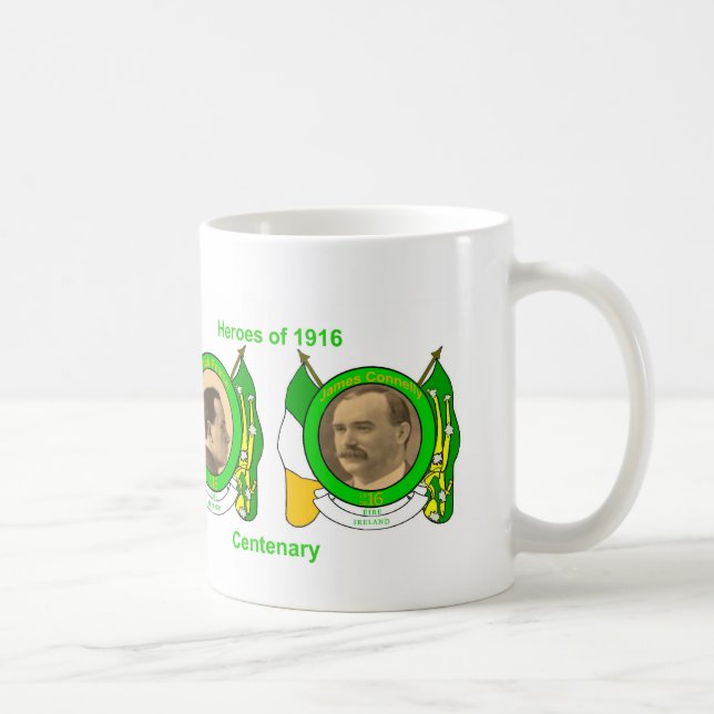 Mug Image de Heroes irlandais pour Classic-White-Mug (Droite)