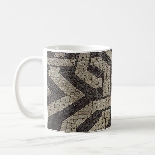 Mug Image de mosaïque, Lisbonne, Portugal (Gauche)