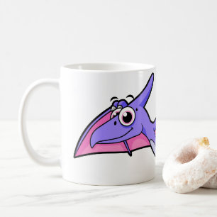 Mug Image Mignonne D'Un Ptérodactyle Volant.