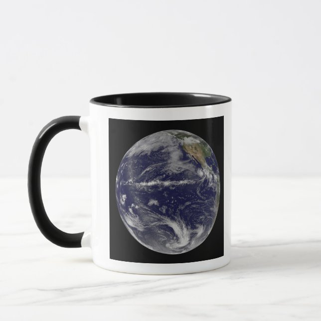 Mug Image satellite de la Terre (Gauche)