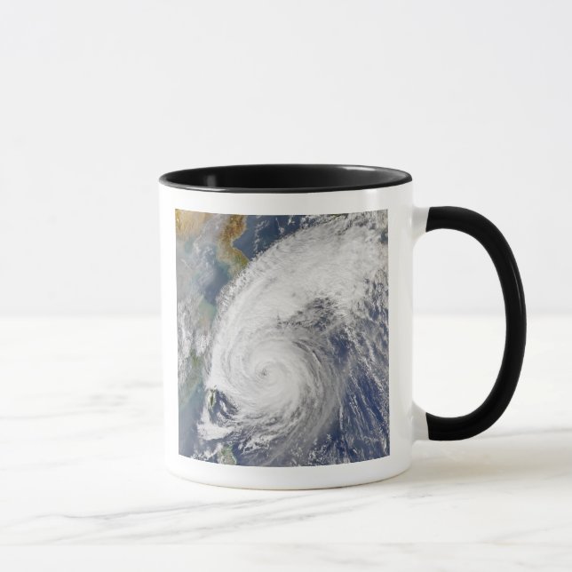 Mug Image satellite d'un typhon (Droite)