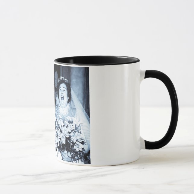 Mug Image vintage de mariage - couple heureux (Droite)