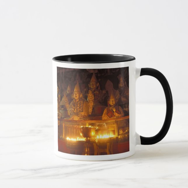 Mug Images de lamas au monastère de Sara, Lhasa, (Droite)