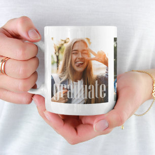 Mug Images minimalistes pour diplômés Simple Photo mod