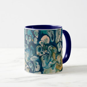 Mug Imaginaire Abstrait sous-marin