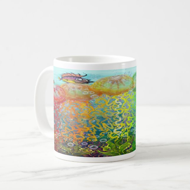 Mug Imaginaire aquatique (Devant gauche)