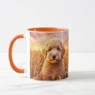 Mug Imaginaire Cute Baby Labradoodle Blé