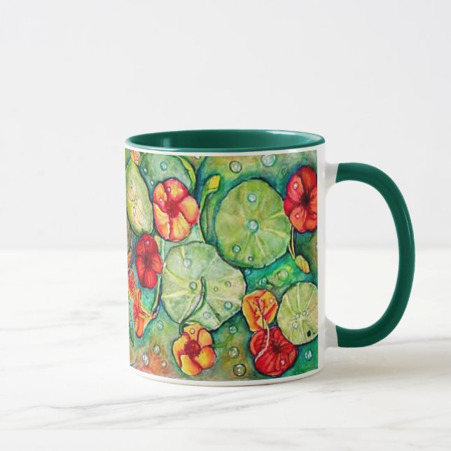 Mug "Imaginaire de nasturce " (Droite)
