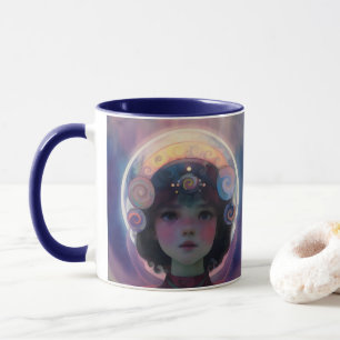 Mug Imaginaire éthérée Céleste gardien du rêve d'enfan