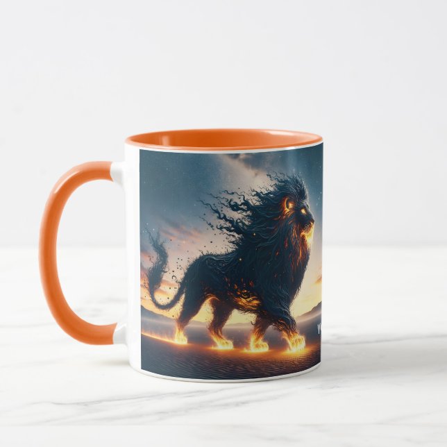 Mug Imaginaire feu doux du désert du Lion (Gauche)