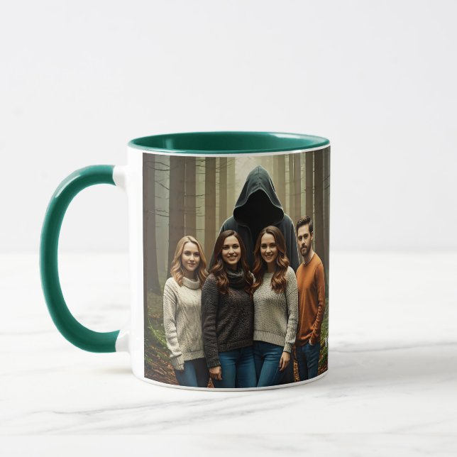 Mug Imaginaire jolie promenade Forêt Nice (Gauche)