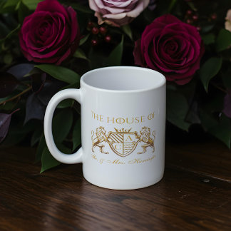 Mug Imaginaire médiéval Royal Muse Lion Emblem Mariage