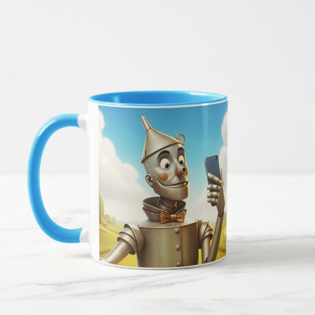 Mug Imaginaire Mignonne Tin Man Road (Gauche)