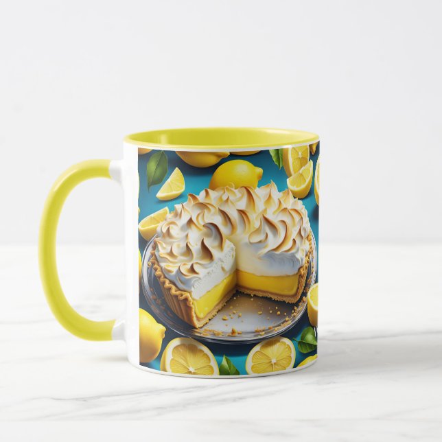 Mug Imaginaire Mignonne Vivid Citron Meringue Pie (Gauche)