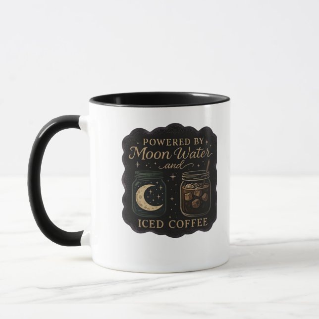 Mug Imaginaire Whimsigoth - Forêts mystiques, Lunes et (Gauche)