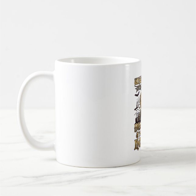 Mug Imagination Horreur Halloween Maison Hantée Cimeti (Gauche)