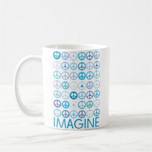 Mug IMAGINE - Les signes bleus de paix internationale