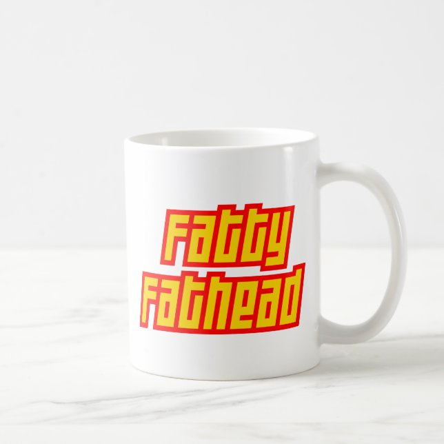 Mug Imbécile gras (Droite)