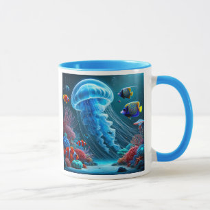 Mug Immersion au cœur des fonds marins.