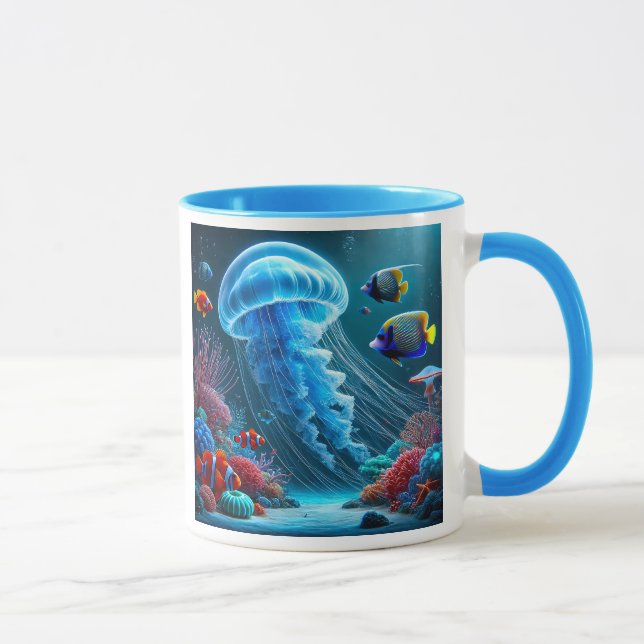 Mug Immersion au cœur des fonds marins. (Droite)