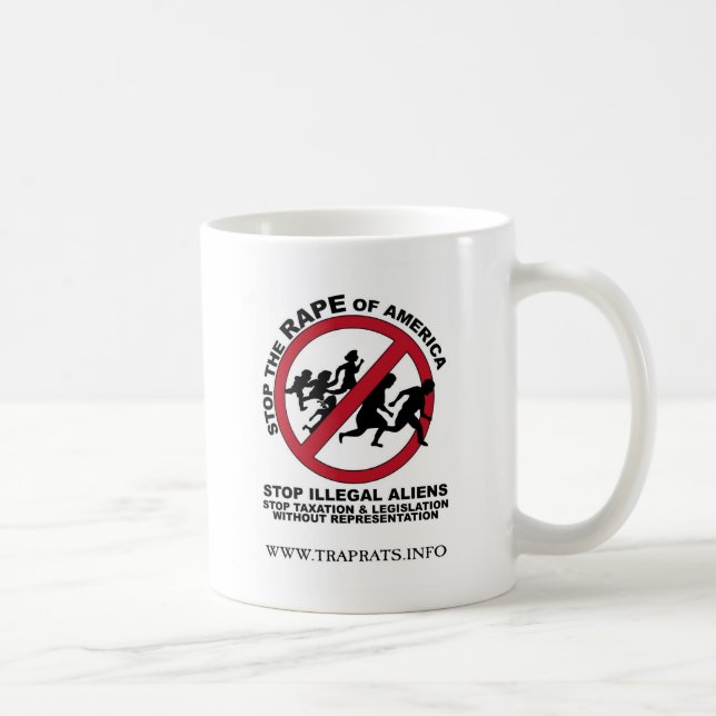MUG IMMIGRATION ILLÉGALE (Droite)