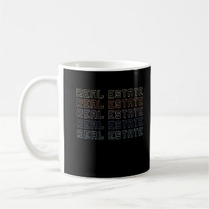 Mug Immobilier Agent Maison Vendeur propriété Coloré
