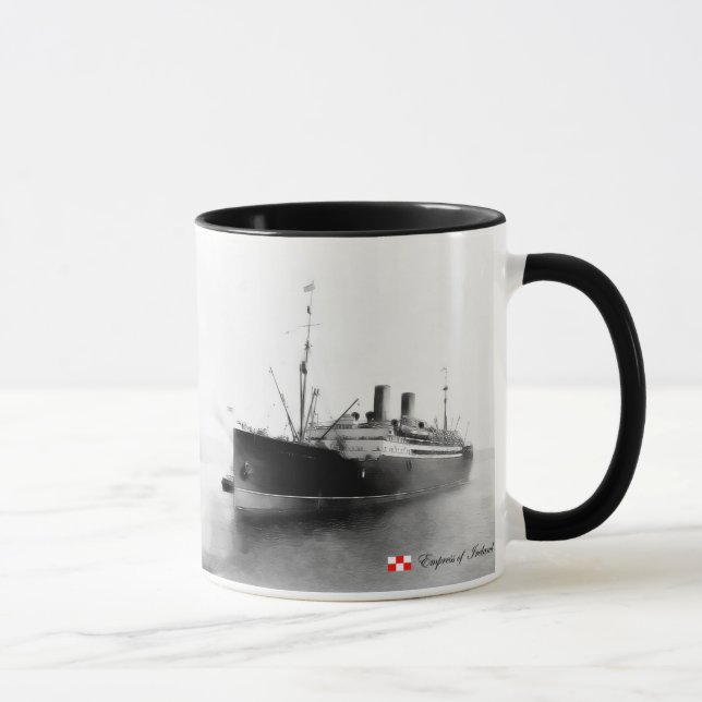 Mug Impératrice de RMS de l'Irlande (Droite)